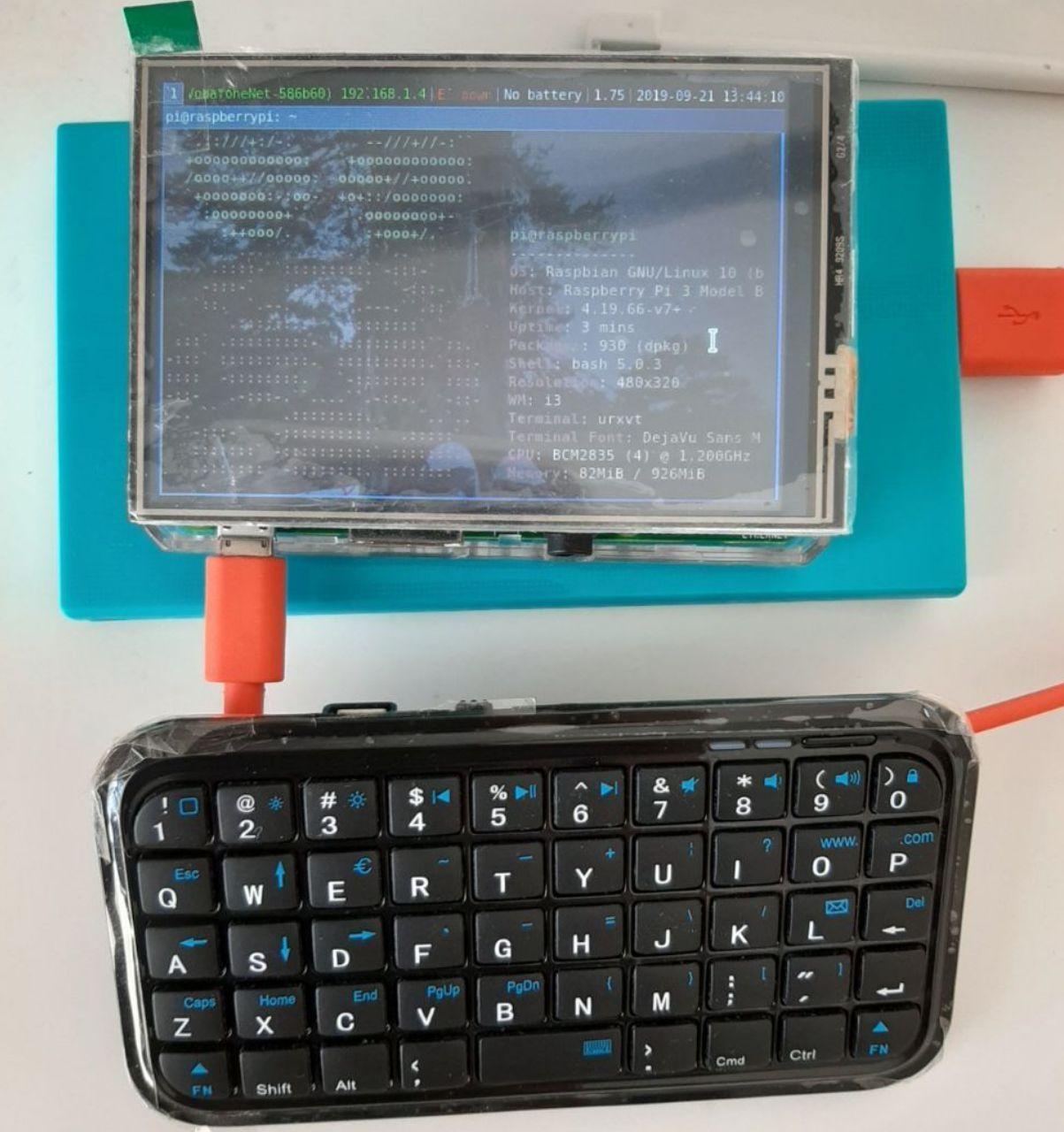 raspberry pi bluetooth keyboard